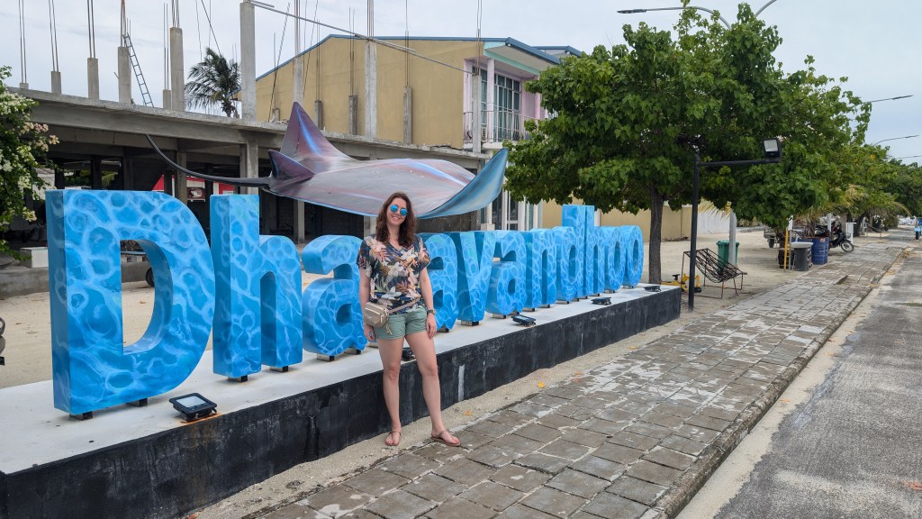 Manta “stand-by” in&nbsp;Dharavandhoo